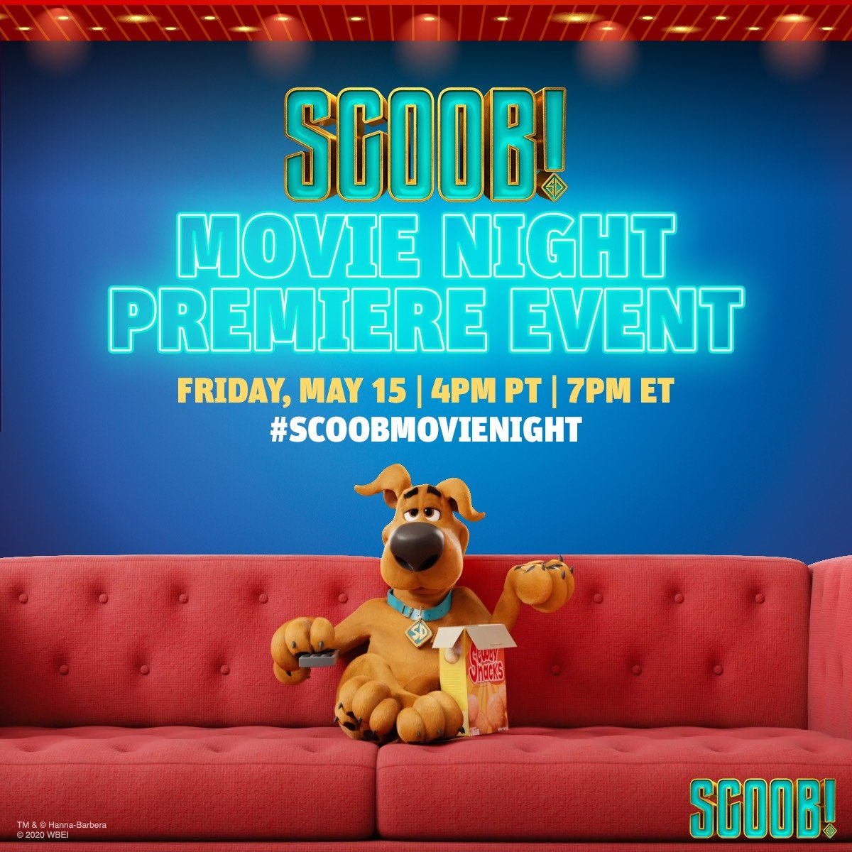SCOOB! MOVIE NIGHT Premiere - Mixed Up Clothing