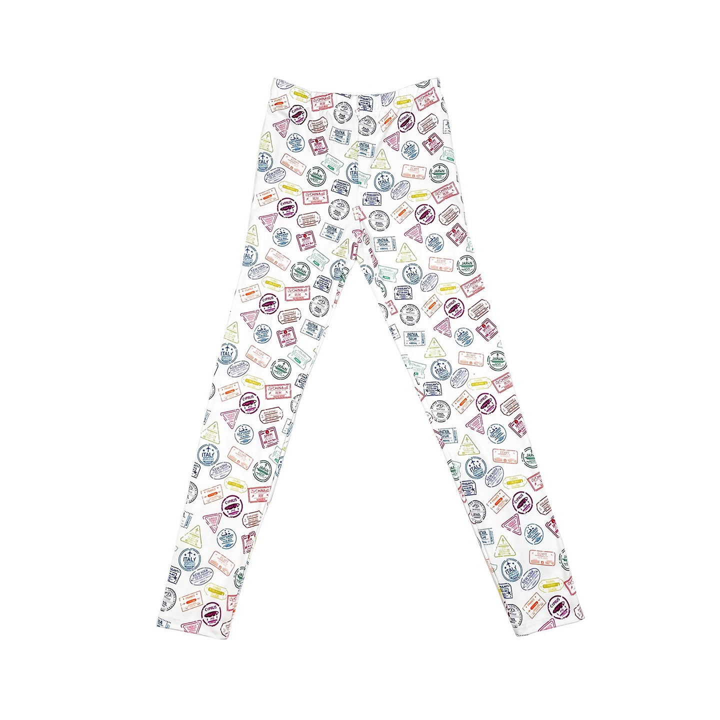 Girls Viaje Graphic Leggings | Multicultural Kids Clothing