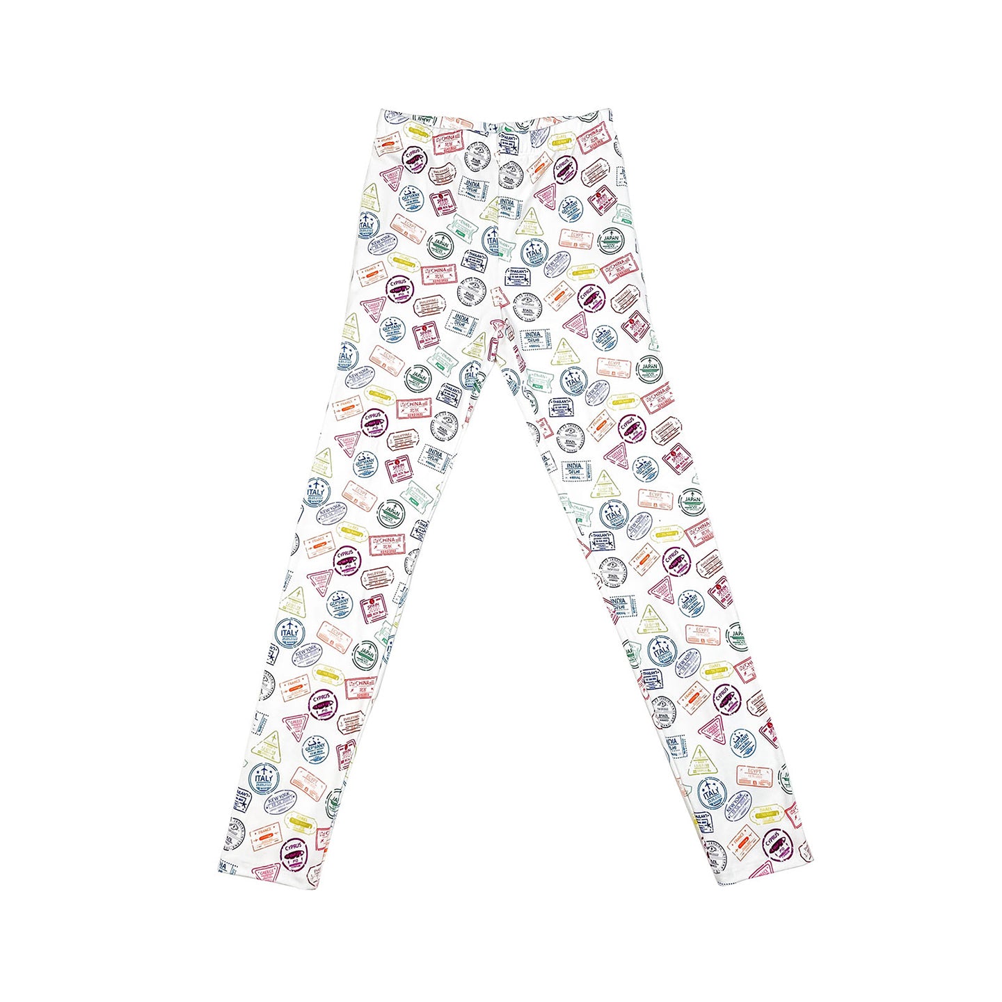 Girls Viaje Graphic Leggings | Multicultural Kids Clothing