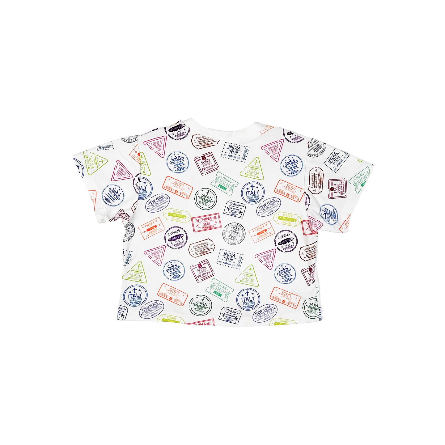 Girls Viaje Cropped T-Shirt | Multicultural Kids Clothing