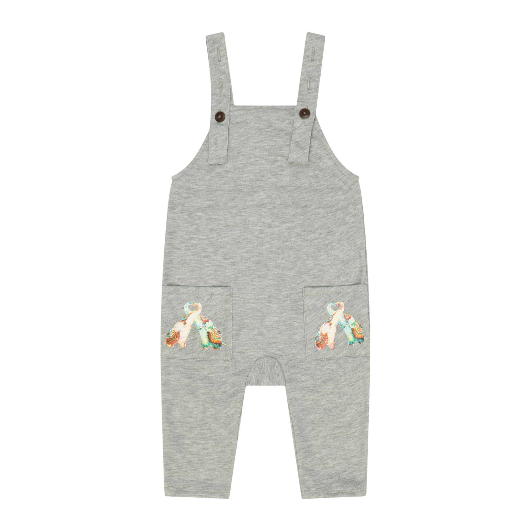 Baby Boys Elefante Overalls | Multicultural Kids Clothing - Mixed Up Clothing