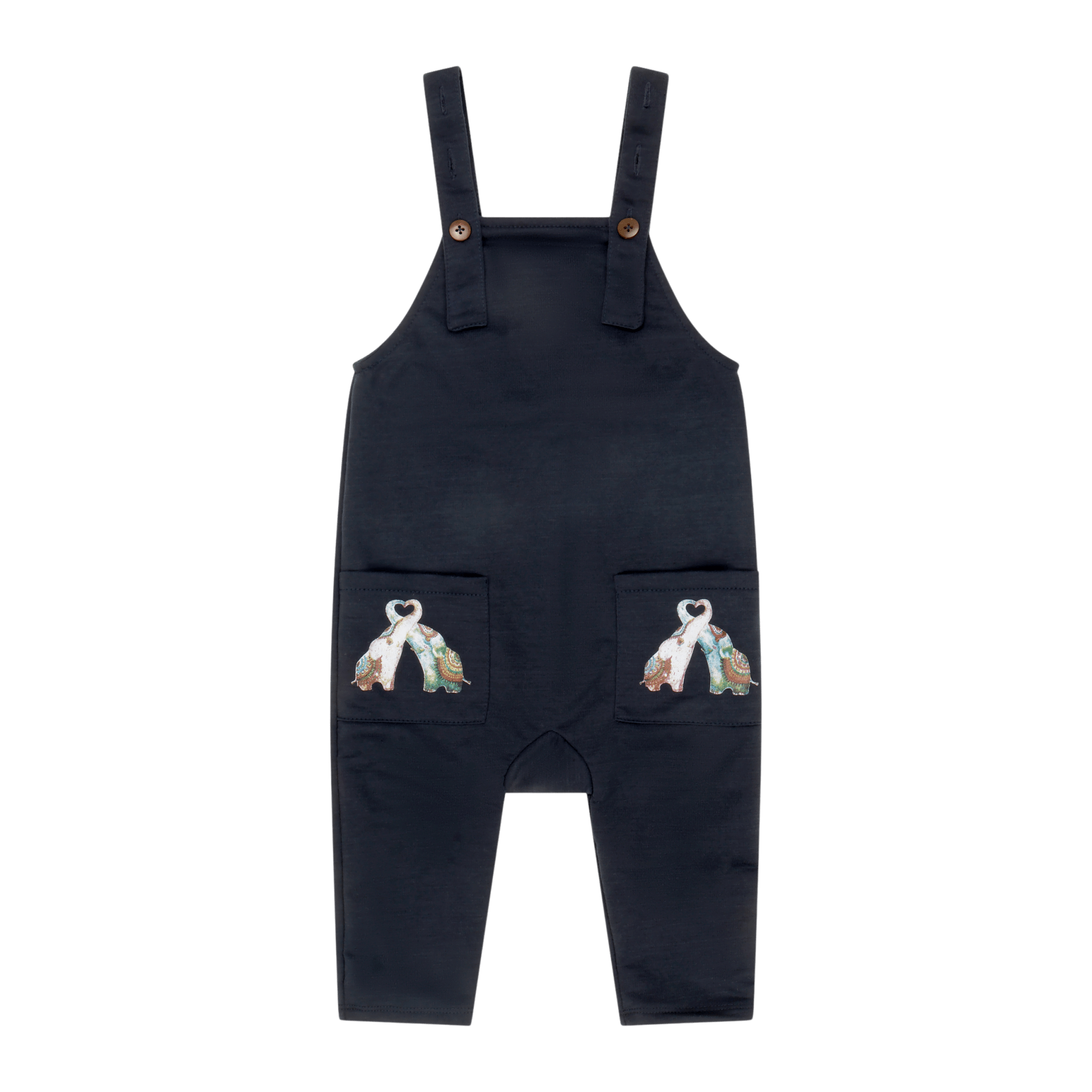 Baby Boys Elefante Overalls | Multicultural Kids Clothing - Mixed Up Clothing