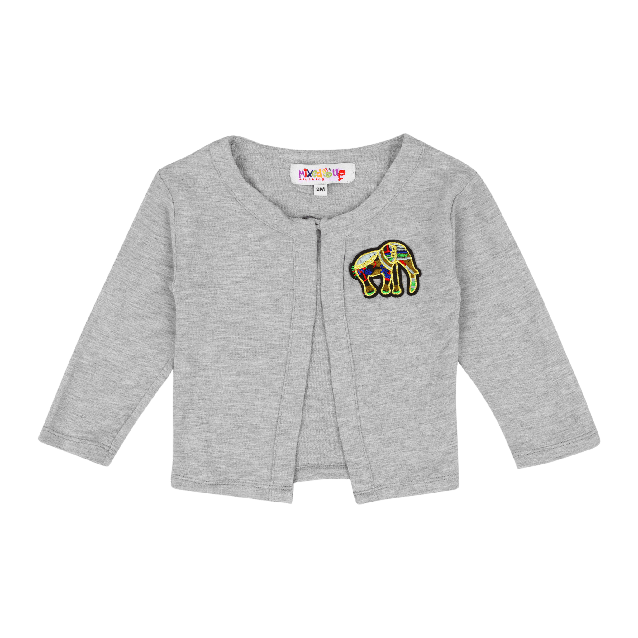 Baby Girls Elefante Cardigan | Multicultural Kids Clothing - Mixed Up Clothing