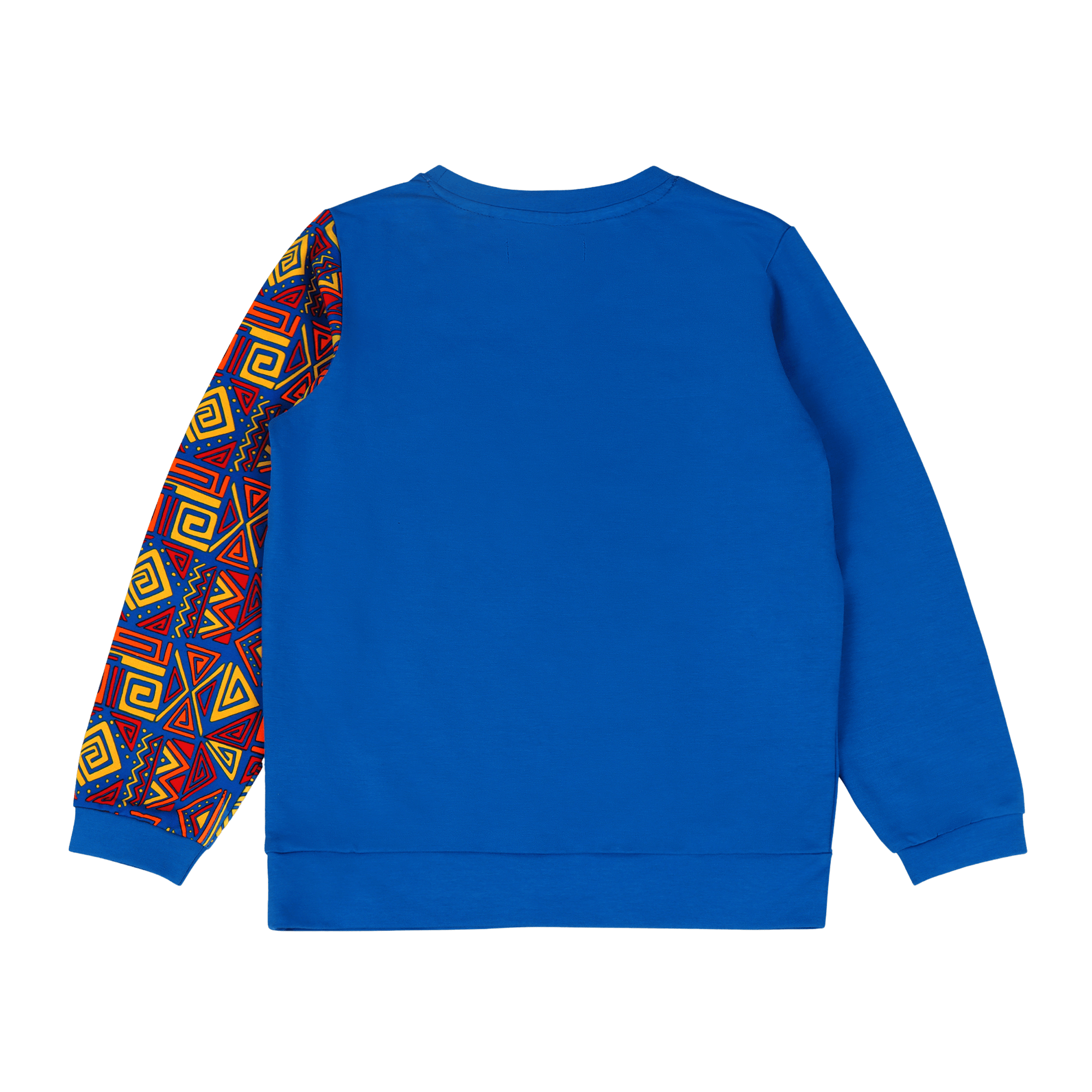 Boys Crewneck Sweatshirt and Jogger Pants Set - Blue Multicolor | Multicultural Kids Clothing - Mixed Up Clothing