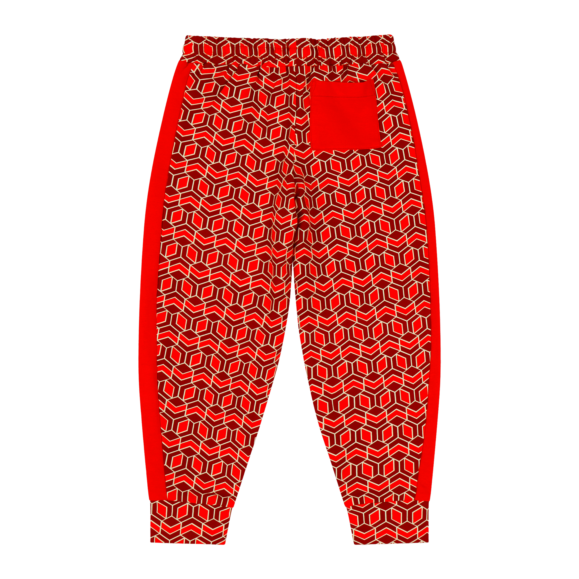 Boys Crewneck Sweatshirt and Jogger Pants Set - Red Multicolor | Multicultural Kids Clothing - Mixed Up Clothing