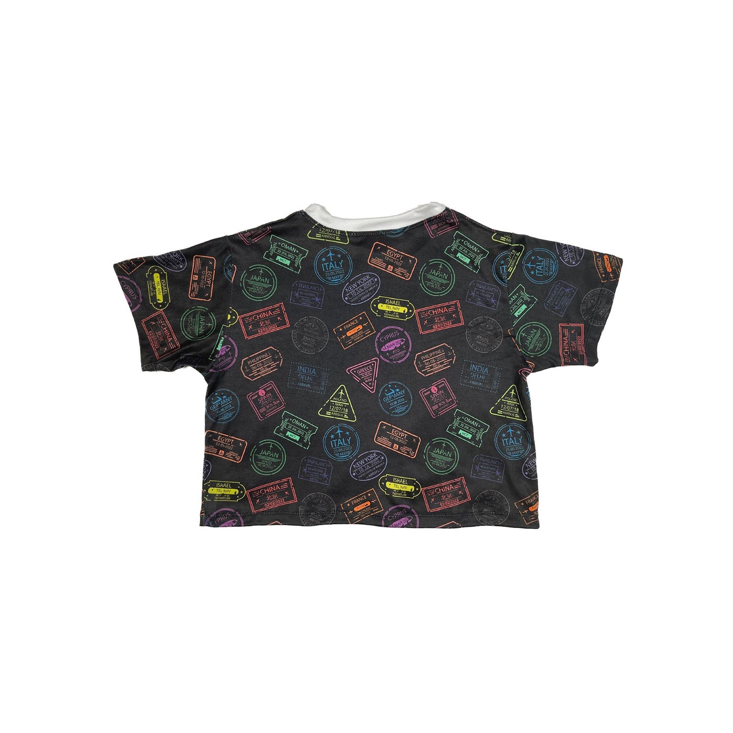 Girls Viaje Cropped T-Shirt | Multicultural Kids Clothing - Mixed Up Clothing