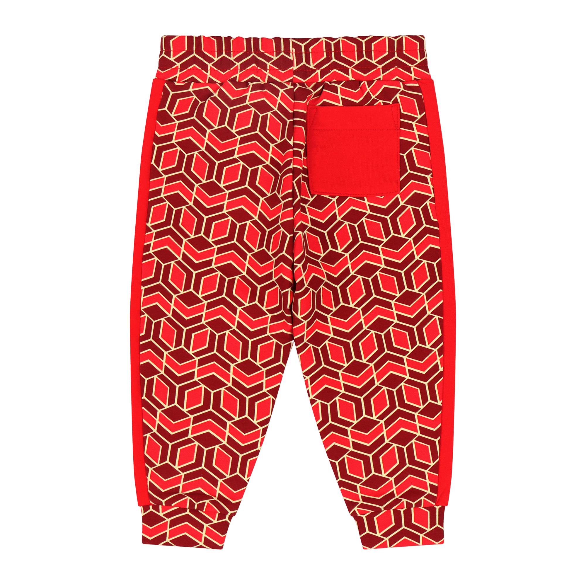 Infant Crewneck Sweatshirt and Jogger Pants Set - Red Multicolor | Multicultural Kids Clothing - Mixed Up Clothing