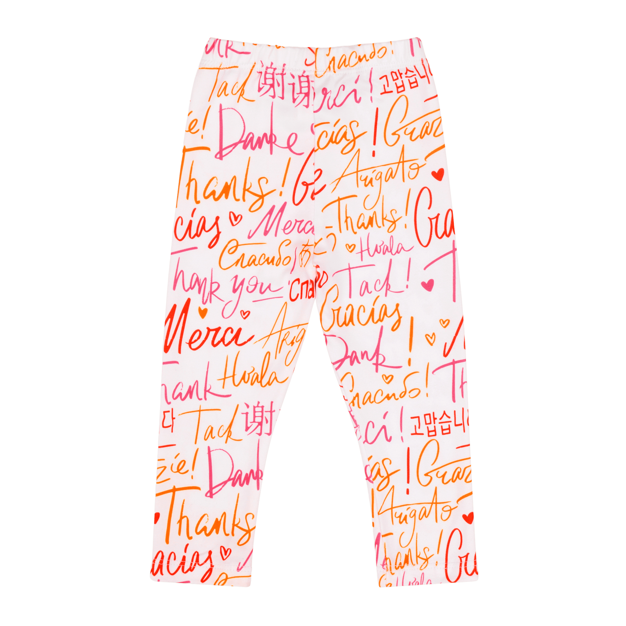 Infant Thank You Leggings | Multicultural Kids Clothing - Mixed Up Clothing