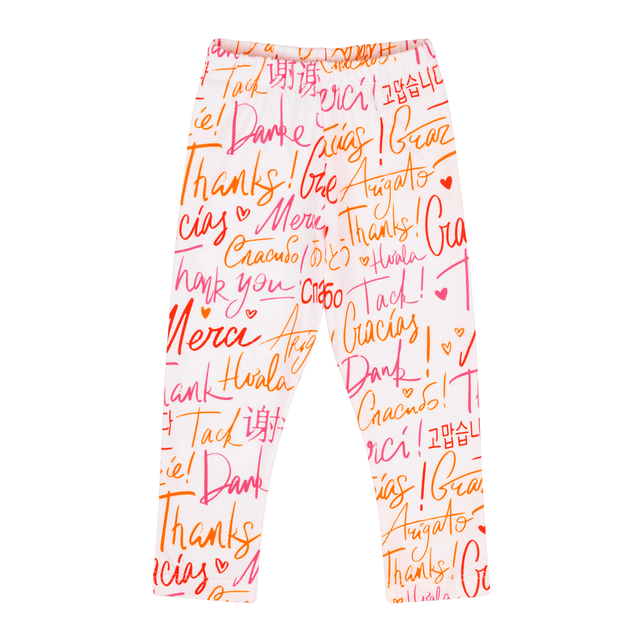 Infant Thank You Leggings | Multicultural Kids Clothing - Mixed Up Clothing