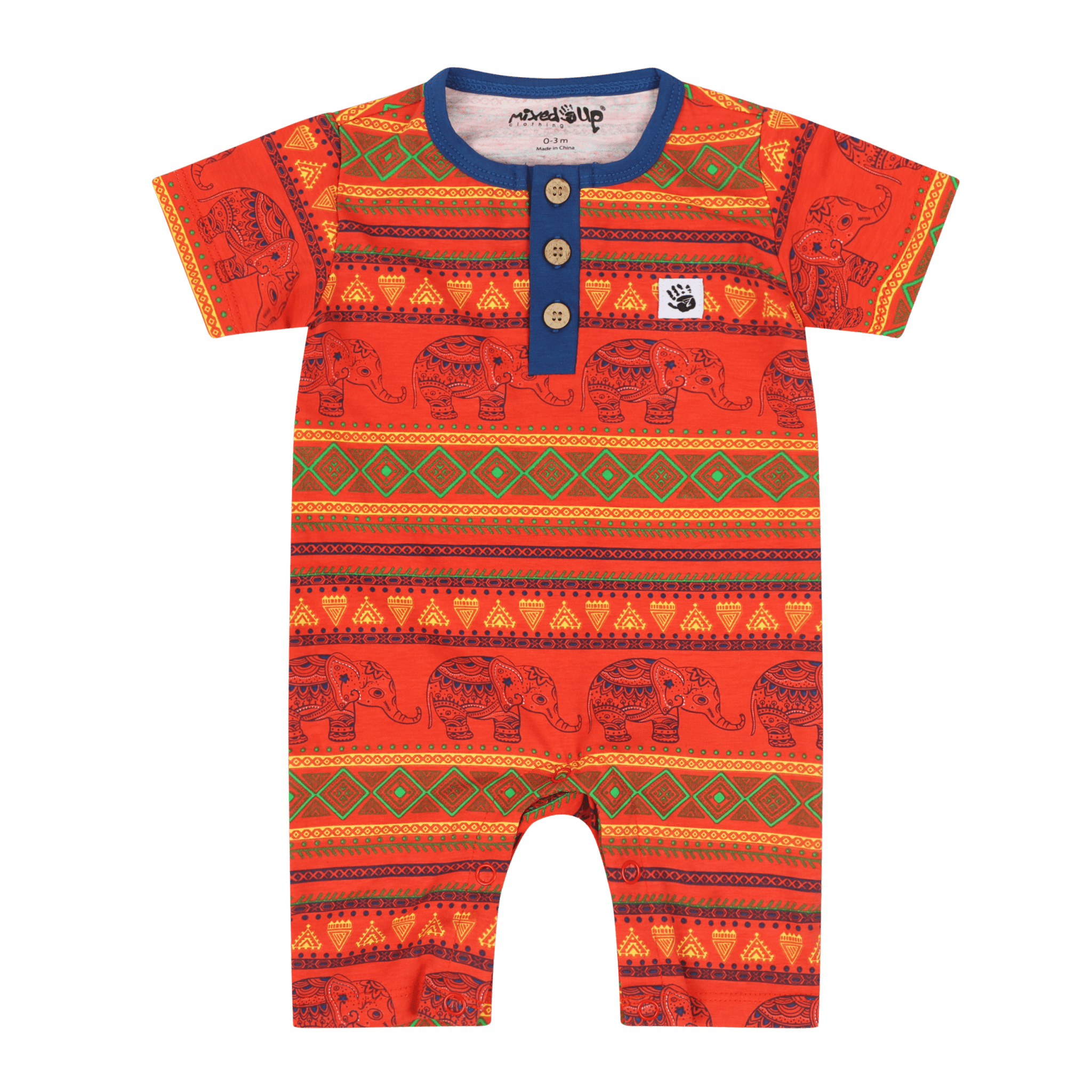 Suave Baby Romper | Multicultural Kids Clothing - Mixed Up Clothing
