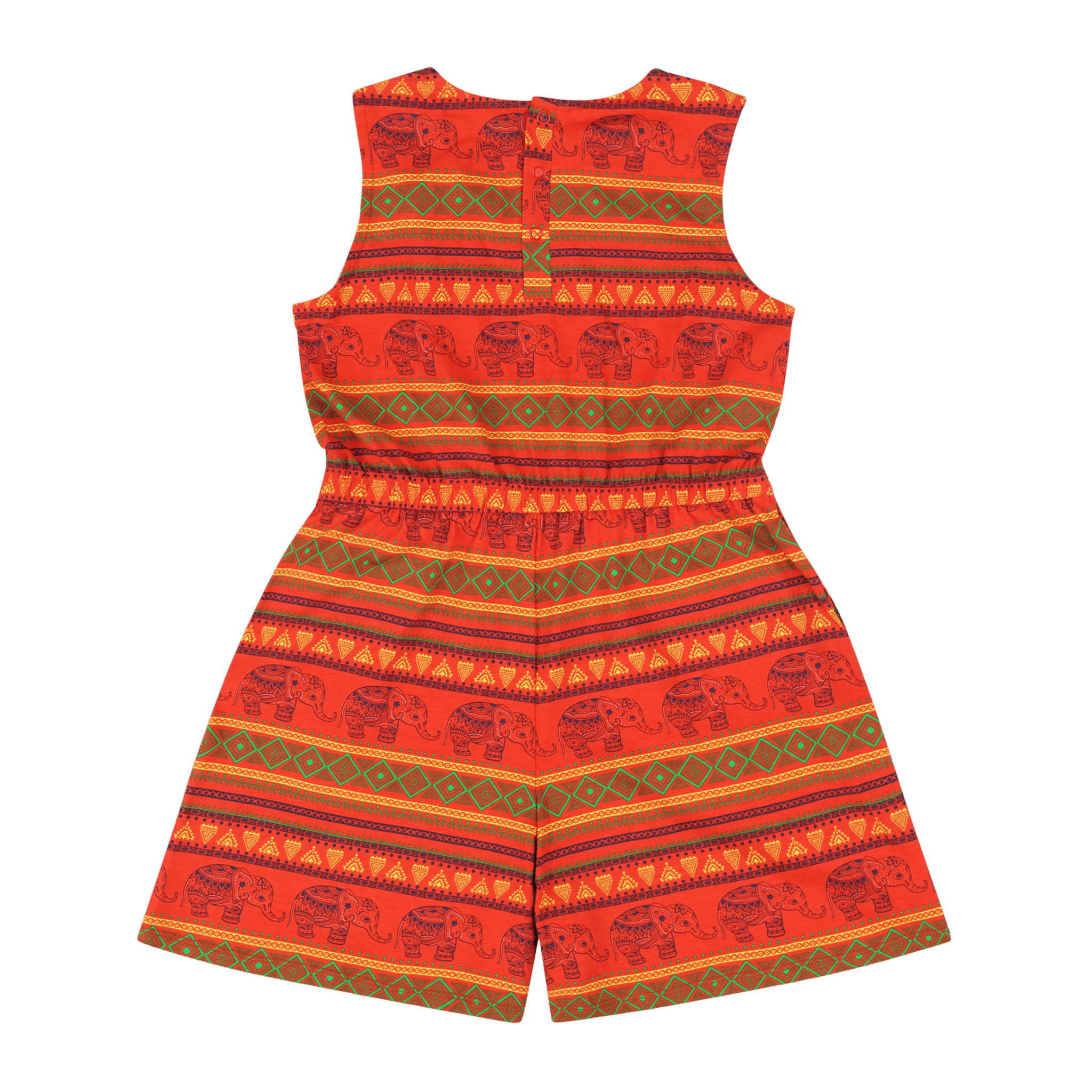 Volant Ruffle Shorts Romper | Multicultural Kids Clothing - Mixed Up Clothing