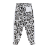 Kids Crewneck Sweatshirt and Jogger Pants Set - Black/White-Hello