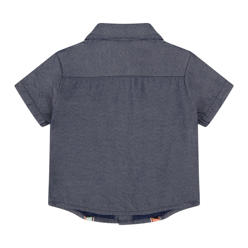 Infant Hemd Short Sleeve Button Down Shirt
