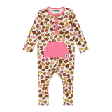 Kangaroo Pocket Jumpsuit - Pan Dulce