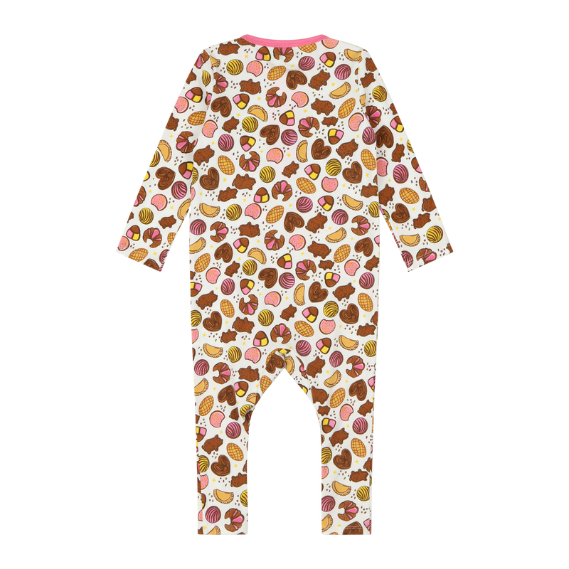 Kangaroo Pocket Jumpsuit - Pan Dulce