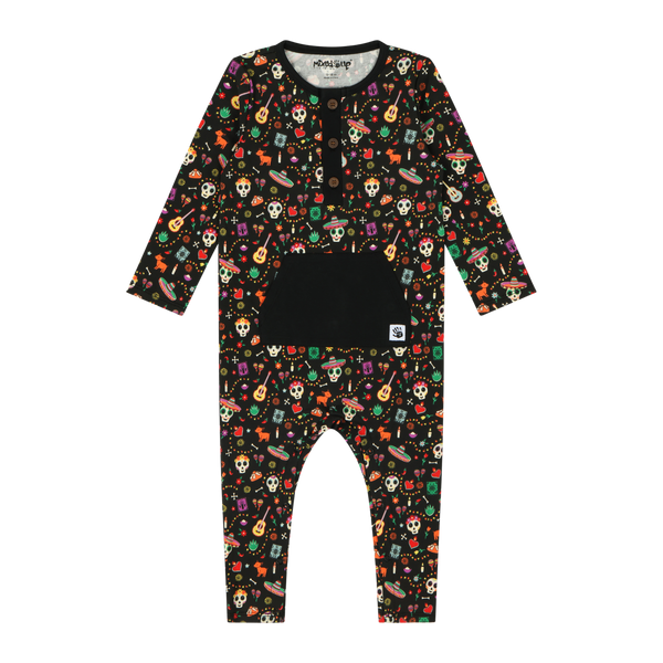 Kangaroo Pocket Jumpsuit - Los Muertos