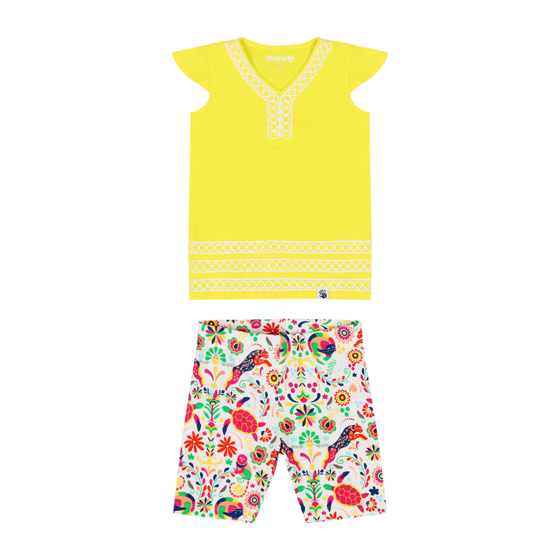 Girls Burda Tunic & Short Set