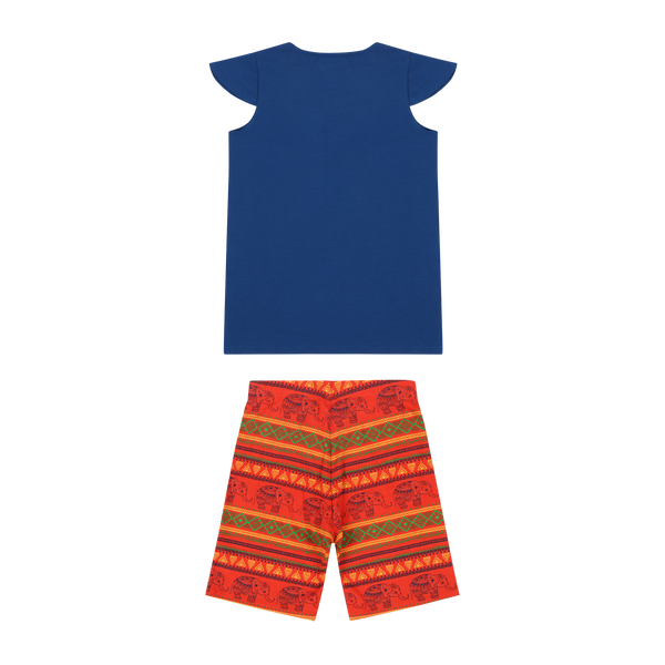 Girls Burda Tunic & Short Set