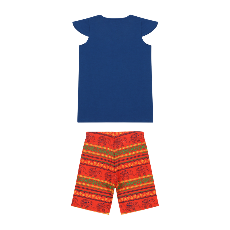 Girls Burda Tunic & Short Set