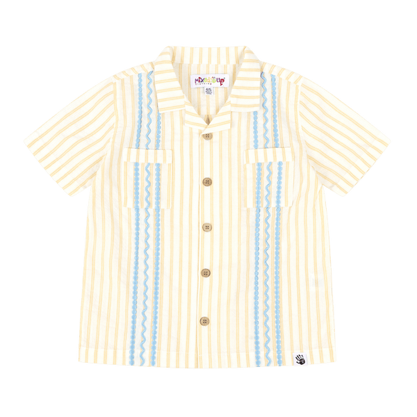 Boys Bordado Shirt | Multicultural Kids Clothing - Mixed Up Clothing