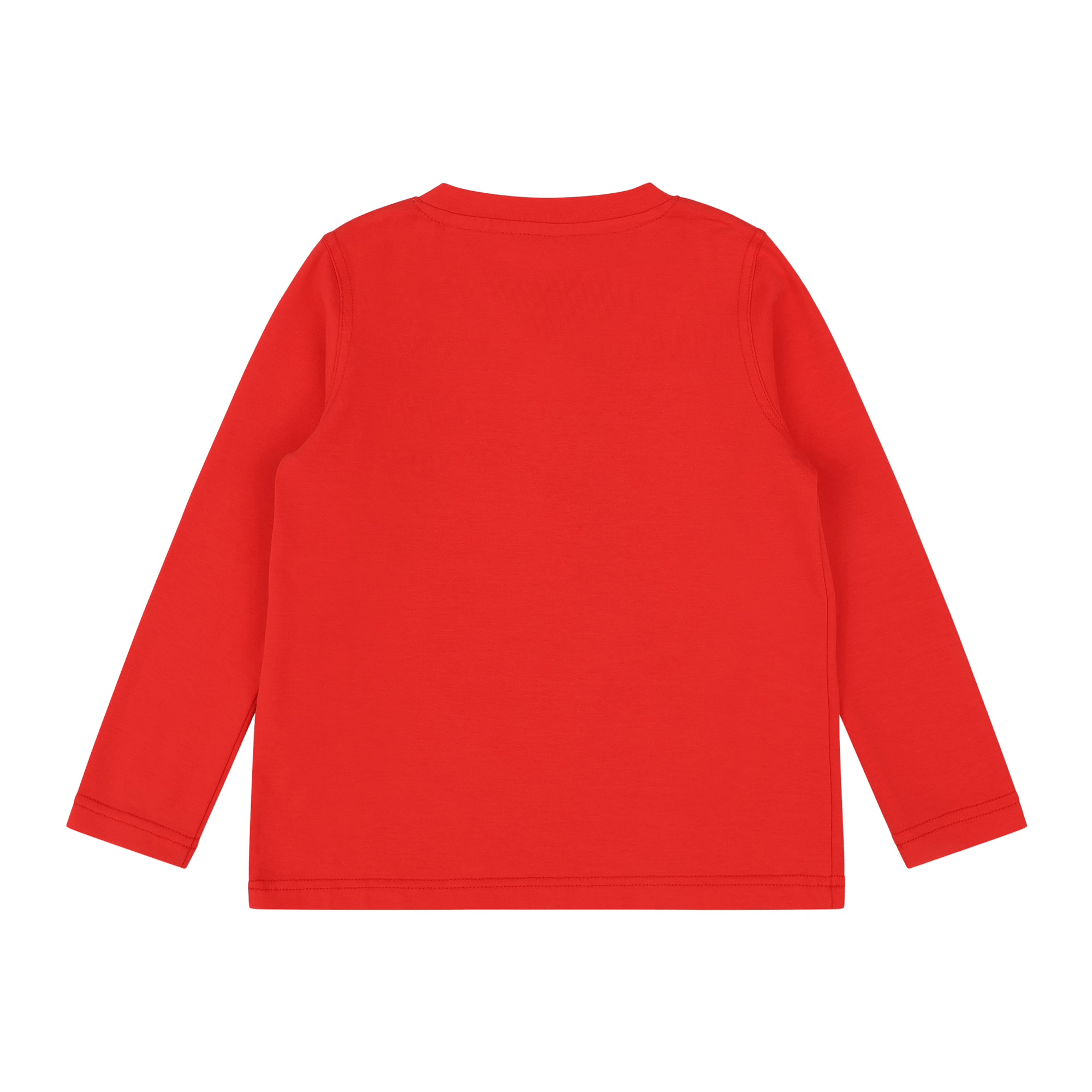 Boys Pocket Long - Sleeve Henley Shirt - Red | Multicultural Kids Clothing - Mixed Up Clothing