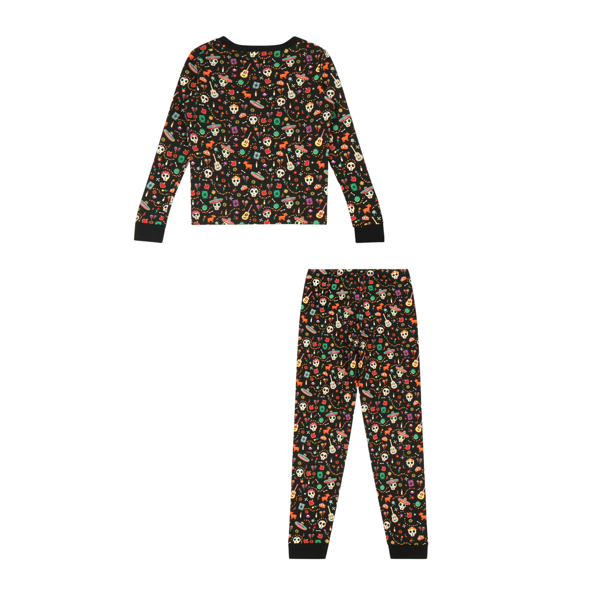 Día de los Muertos 2 - Piece Set – Calaveras & Icons Print - Mixed Up Clothing
