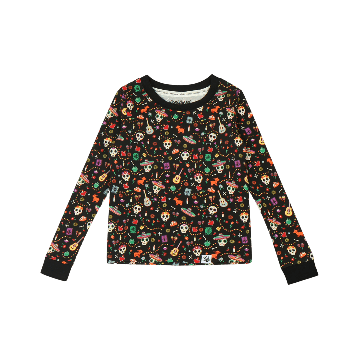 Día de los Muertos 2 - Piece Set – Calaveras & Icons Print - Mixed Up Clothing