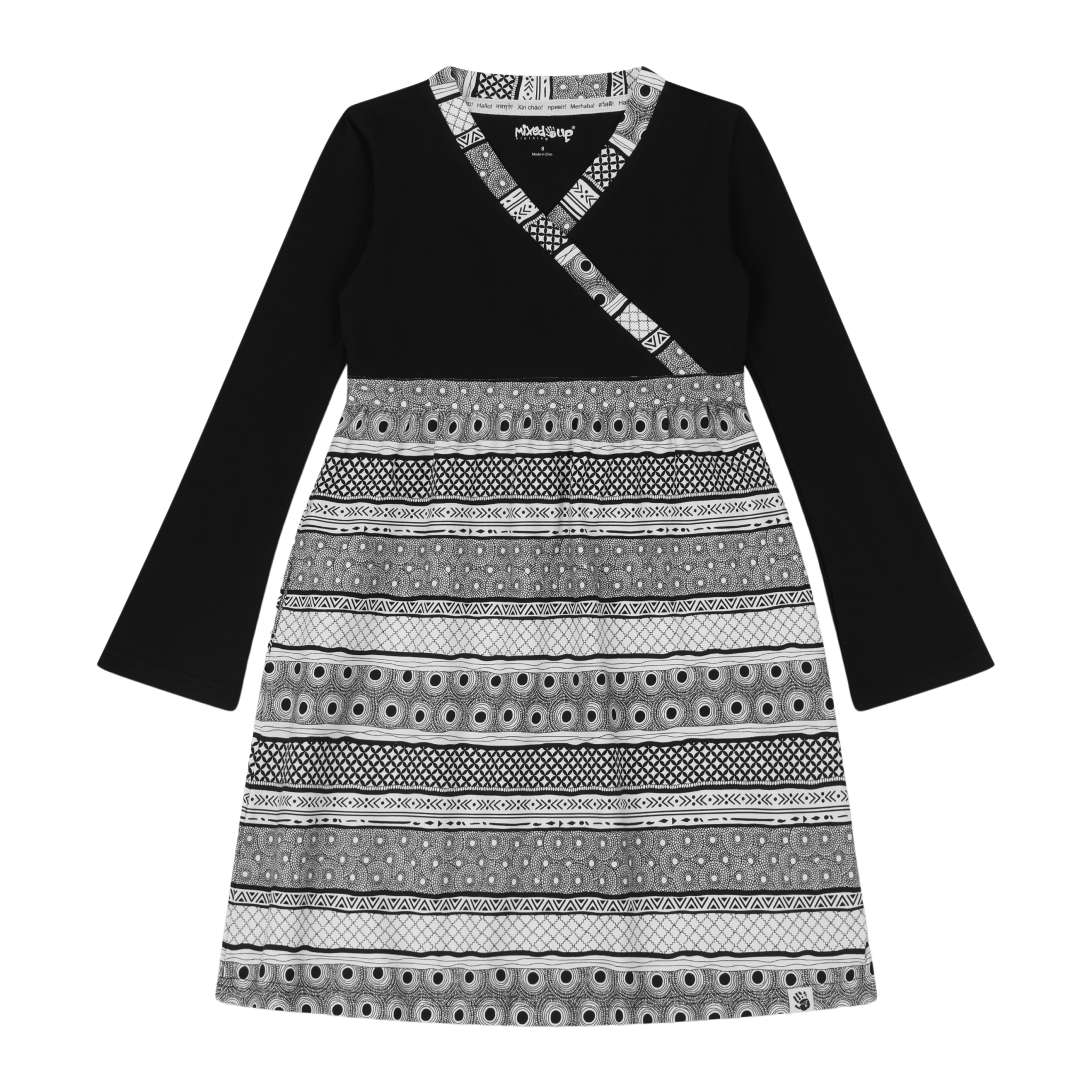 Henna Stripe Dress - Mixed Up Clothing
