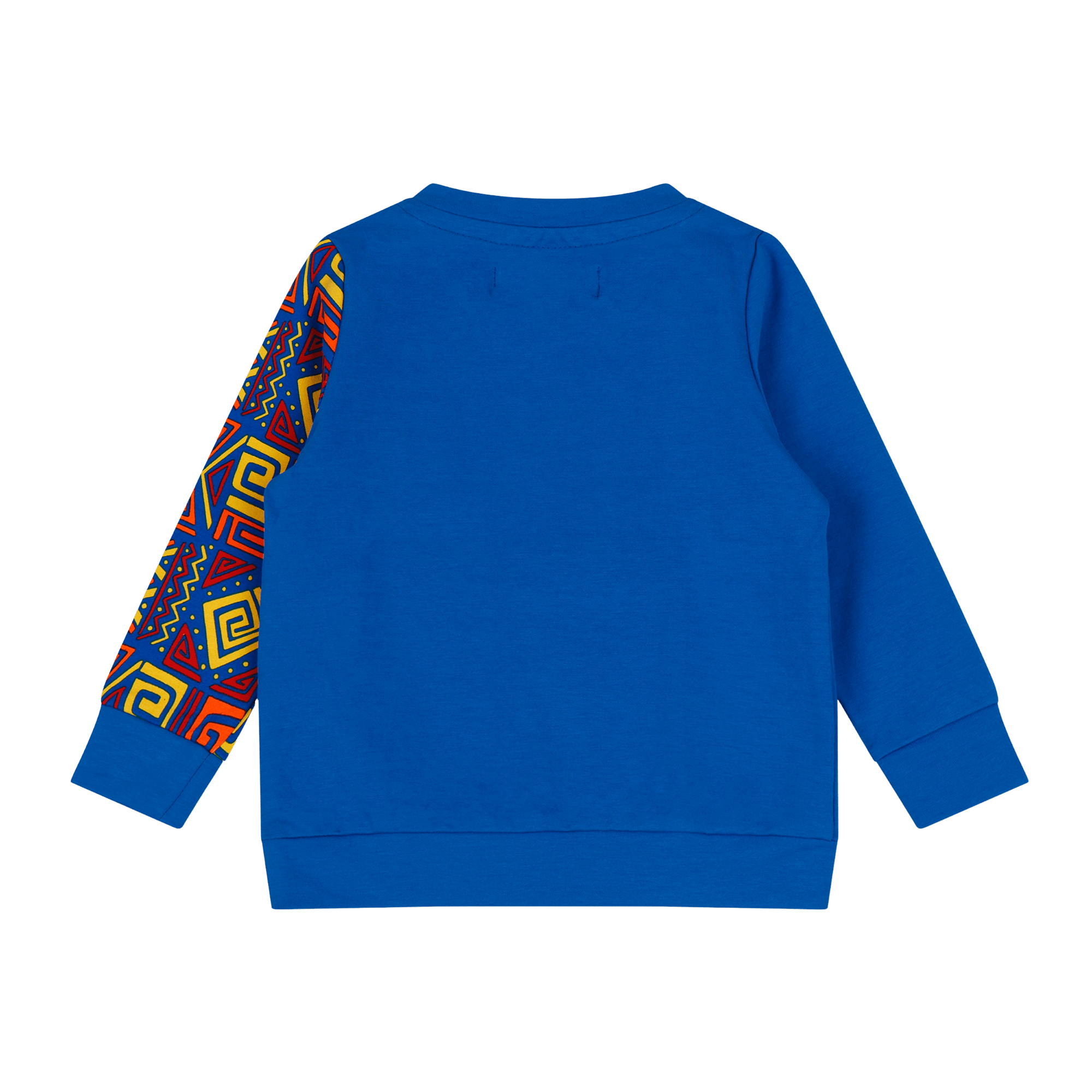 Infant Crewneck Sweatshirt and Jogger Pants Set - Blue Multicolor | Multicultural Kids Clothing - Mixed Up Clothing