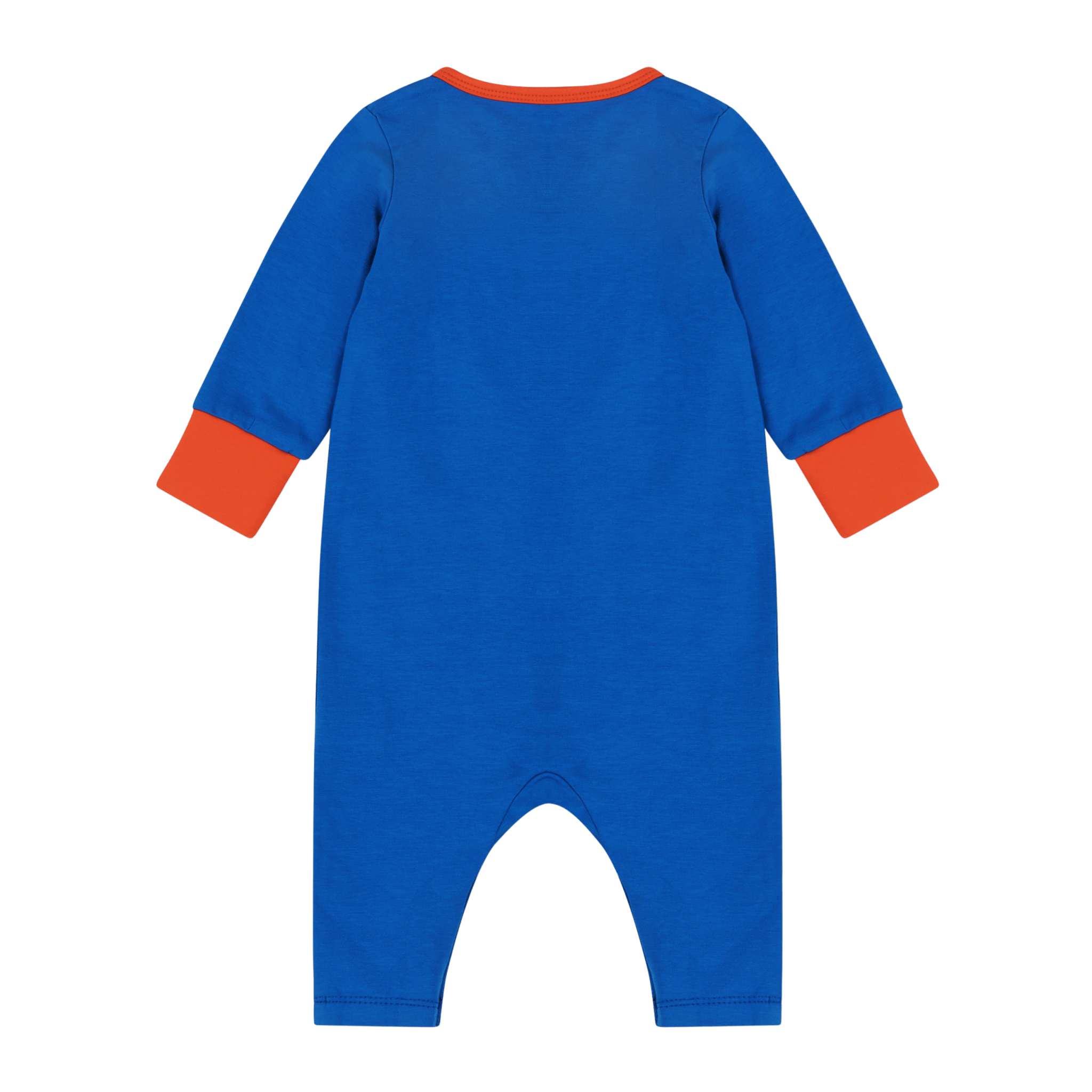 Infant Jumpsuit Romper - Blue/Red | Multicultural Kids Clothing - Mixed Up Clothing
