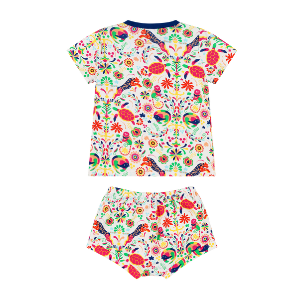 Suave Baby Tee and Bloomer Shorts Set