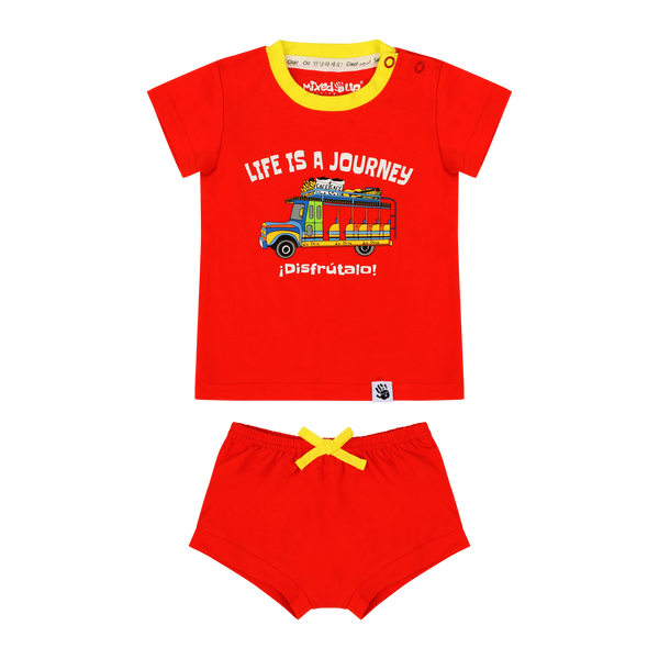 Suave Baby Tee and Bloomer Shorts Set