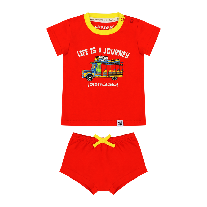 Suave Baby Tee and Bloomer Shorts Set