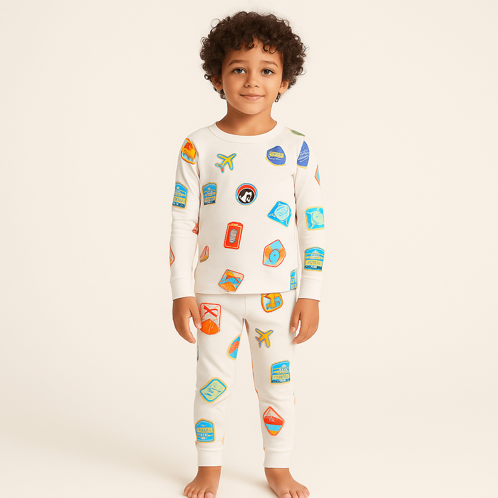 Passport Stamp Playset – Celebrating Global Culture and Travel Adventures - Mixed Up Clothing