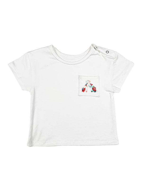 Infant Elephante Pocket T-Shirt