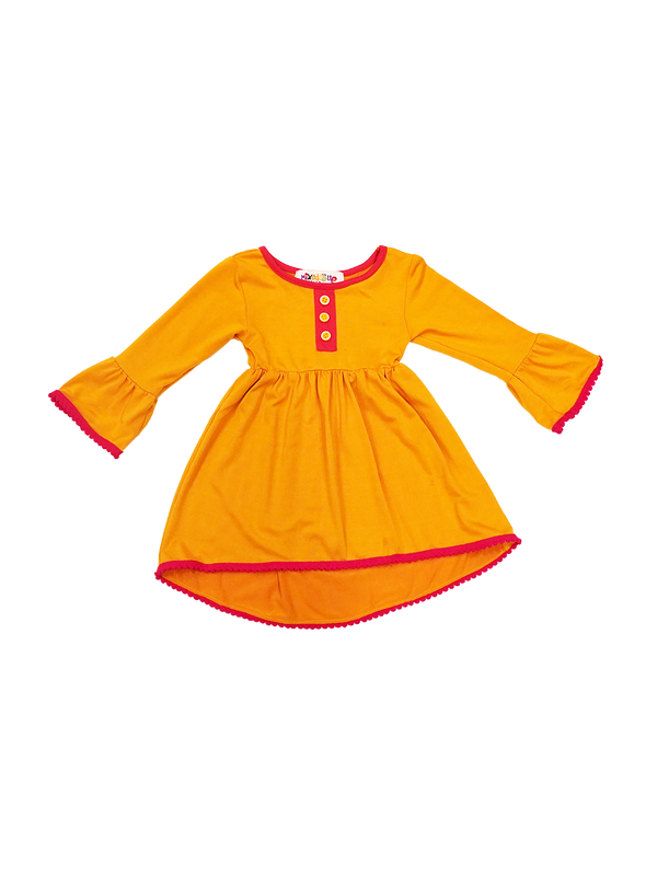 Infant Pom Pom Tunic Dress